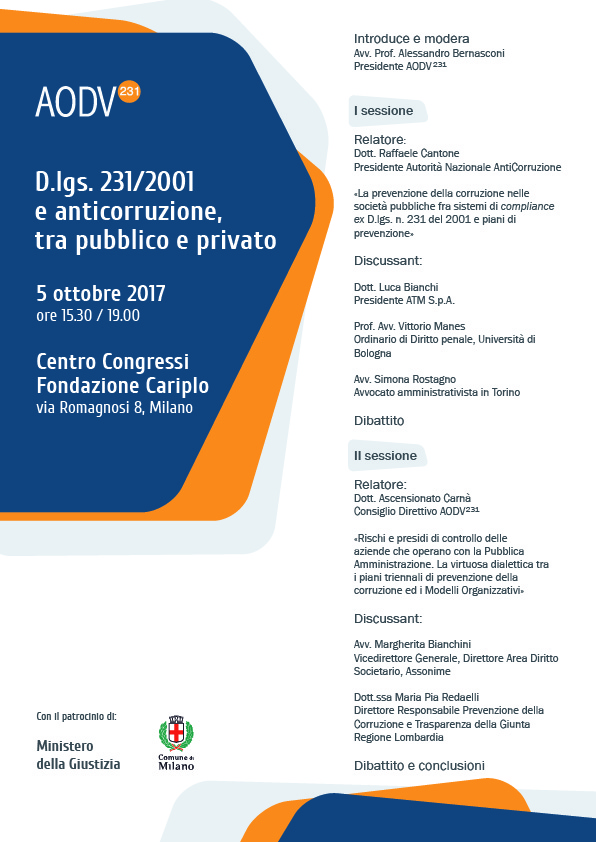 D.Lgs. 231/2001 e anticorruzione, tra pubblico e privato